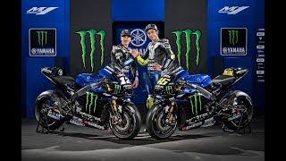 2019 Monster Energy Yamaha MotoGP YZR-M1 - VR46 & MV12