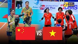 Đại chiến đỉnh cao ngược dòng đánh bại đối thủ top đầu TG | Trung Quốc vs Việt Nam