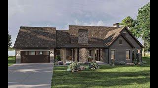 Stunning 2,000+ sq ft Country Home | 3 Bedroom House Plan Walkthrough [Plan 963-01049]