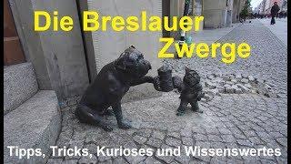 Die Breslauer Zwerge (krasnale) sind eine Touristenattraktion in Breslau (Wrocław) Polen