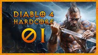 DIABLO 4 HARDCORE Part 1 (BARBARIAN Gameplay)