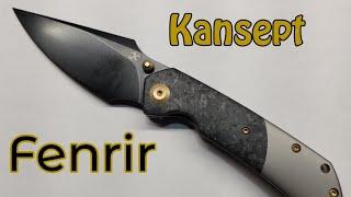 A Very Unique Kansept Knife.. #knives #edc #premiumknife