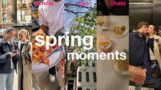 new restos, nyc trip & school chats