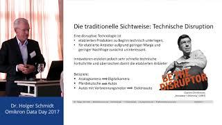 Dr. Holger Schmidt: Plattformen als nächste Welle der digitalen Ökonomie -- Omikron Data Day 2017