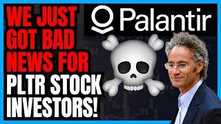 Palantir's PLTR Stock Price Could Keep Falling, Here's WHY! Palantir Stock News and Analysis!