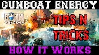 Boom Beach Tips n Tricks - Gunboat: Energy, Abilities, & Using them EFFECTIVELY