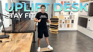 Work from Home Healthier with Uplift Desk | Stay Active While You Work