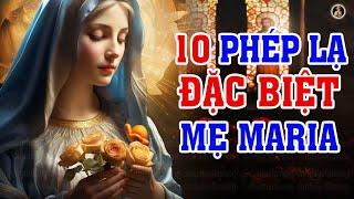 10 PHÉP LẠ ĐẶC BIỆT MẸ MARIA | NGƯỜI CÔNG GIÁO NHẤT ĐỊNH PHẢI NGHE 1 LẦN TRONG ĐỜI.