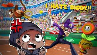 I HATE DIDDY KONG!!! (MARIO POWER TENNIS [Episode 2])