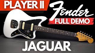 Fender Player II JAGUAR FULL DEMO