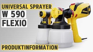 Universal Sprayer W 590 FLEXiO - Inbetriebnahme, Reinigung, Wartung & Zubehör | WAGNER