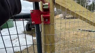 Awesome SpeeCo Gate Latch For Farmers and Homesteaders!