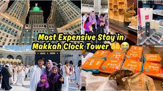 Most Expensive Stay in Makkah Clock Tower | My First Umrah with Husband   | Lifetime Experience 