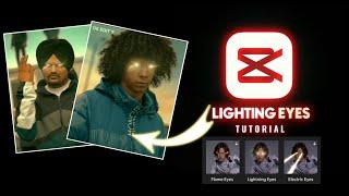 Lightning Eyes Tutorial in Capcut l DK Edits l