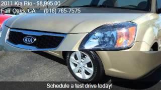 2011 Kia Rio LX 4dr Sedan for sale in Fair Oaks, CA 95628 at