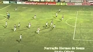 Santa Cruz 2x1 Sampaio - Narração Hermes de Souza, Olinda - Final Série C 2013