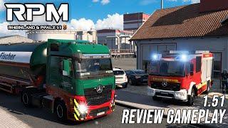 ETS2 1.51 I RPM - Rheinland & Pfalz 1:1 Map I REVIEW Gameplay [2829] EURO TRUCK SIMULATOR 2