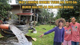 MAY TUBIG NA SI NANAY AT SI TATAY GALING SA MALAKAS NA BUKAL