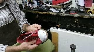 Кеды Levi's. Восстановление подошвы.
