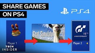 How To Gameshare On PS4