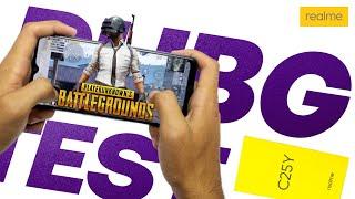 Realme C25y Pubg Test + Gyro Test + Graphics Test + Screen Recording + Gameplay 