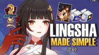 Easy Guide to LINGSHA in Honkai Star Rail | Relics, Lightcones, Eidolons, Builds & More