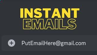 Send Prebuilt Emails with Just One Discord Message In 3 Minutes!