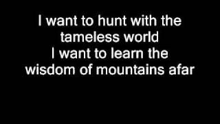 Nightwish - Sacrament Of Wilderness (with lyrics)