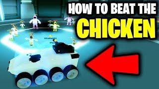 [How To] BEAT THE CHICKEN BOSS EASY! (Insane Glitch) | Invader Car | Roblox Mad City New Update