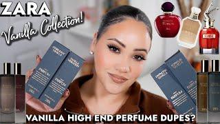 ZARA VANILLA PERFUME COLLECTION FIRST IMPRESSIONS! | HIGH END PERFUME DUPES | AMY GLAM 