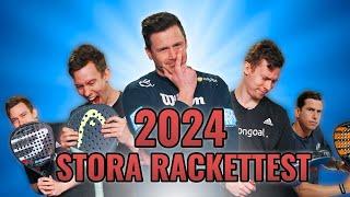 Vi testar världsspelarnas NYA racketmodeller!