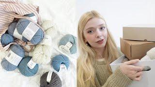 a tour of my yarn collection! mini reviews + knitting plans