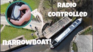 101. Wow a Radio Controlled Narrowboat - Solo Boat Living Solution.