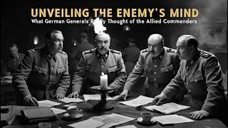 What German Generals REALLY Thought of Allied Commanders