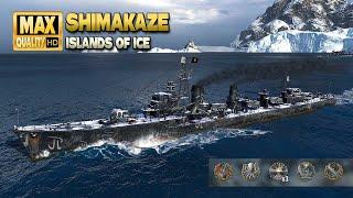 Destroyer Shimakaze: Thriller in Ranked battle - World of Warships