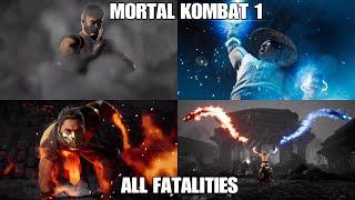 Mortal Kombat 1 - All Fatalities 4K