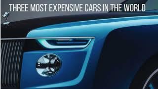 Three Most Expensive Cars In The World #shorts