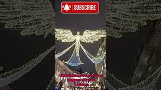 Regent Street London Christmas Decorations##regentstreetwalk#christmasdecor#christmas#londonvlog