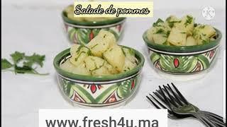 Salade pomme de terre à la marocaine proposé par fresh4u