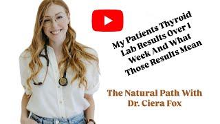 1 Week of Patient Thyroid Lab Results and What They Mean For You!