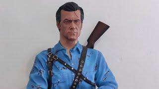 collector resin bust ash vs evil dead limited edition scale 1/3 .