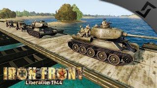 T-34-85 Gunner vs Tiger Ambush - ARMA 3 Iron Front WW2 Mod - Soviet Tanker Gameplay