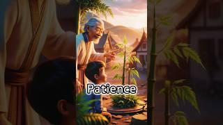 The Bamboo and the Fern: A Lesson in Patience  #shorts #wisdom #motivation