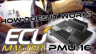 ECU MASTER PMU 16 // How does It Work? // +3 Racing Vlogs