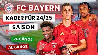 🟥🟦 Bayern Kader 2024/25: So sieht der Kader der Zukunft aus!  #transfers #rebuild #kader #bayern