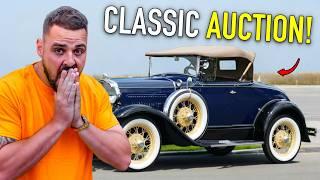 I BOUGHT A CAR FROM A CLASSIC CAR AUCTION!