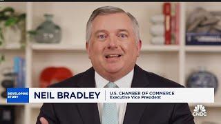 Tariffs are a tax on businesses and consumers, says U.S. Chamber of Commerce VP Neil Bradley
