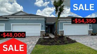 Tour 2 Sun City Center Florida New Construction Villas For Sale with Huge Price Drops!