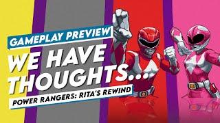 16-bit beat-em-up BEAUTY - Power Rangers: Rita's Rewind Gameplay Preview