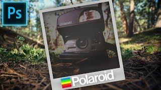 How to Edit a Vintage POLAROID Look: Photoshop Editing Tutorial